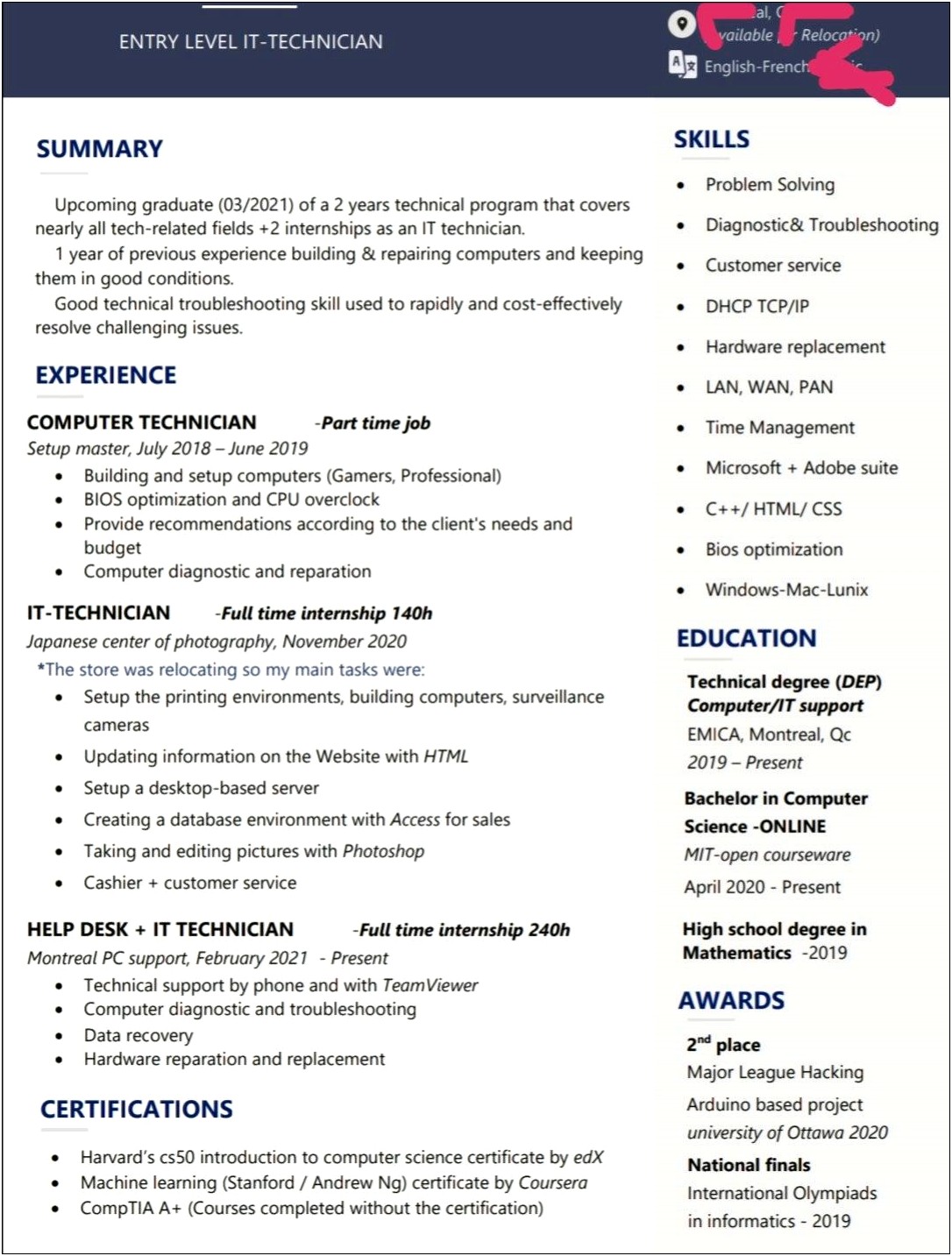 Recommend Jobs Based On Resume