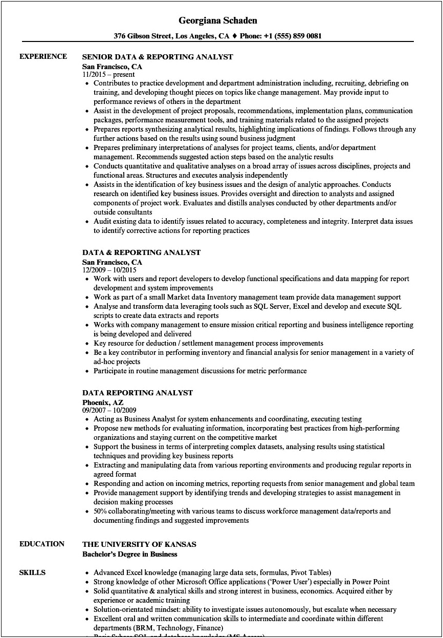 Research And Report Writing Skills On Resume