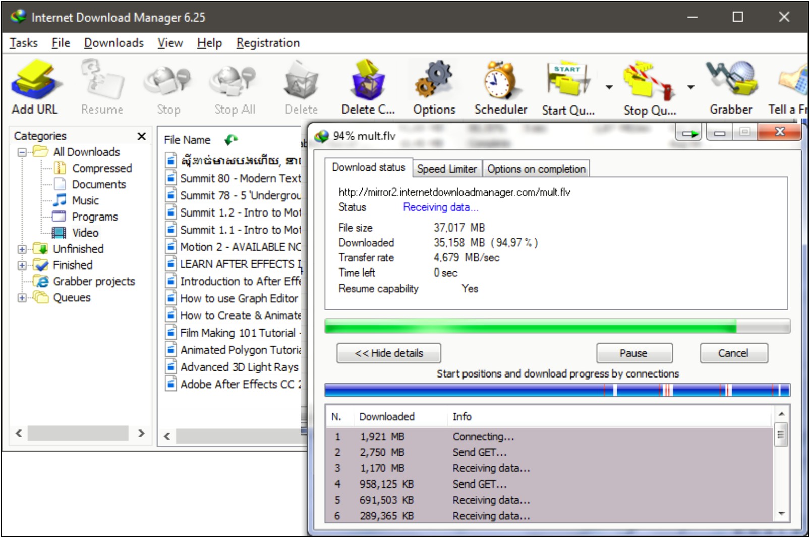 Resumable Download Manager For Windows
