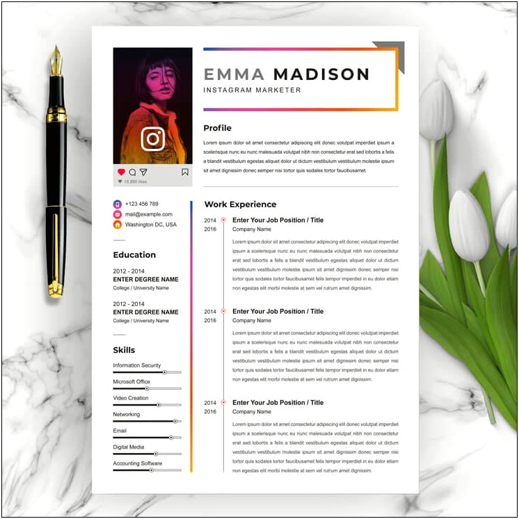 Resume And Cv Templates Free