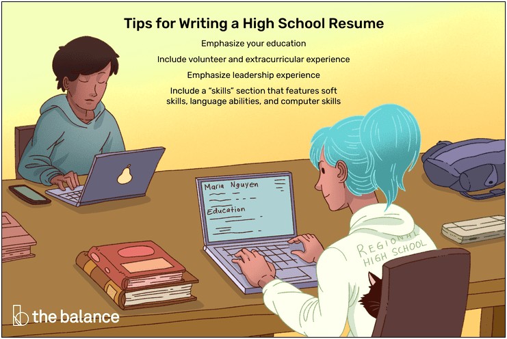Resume Checklist For High School Students
