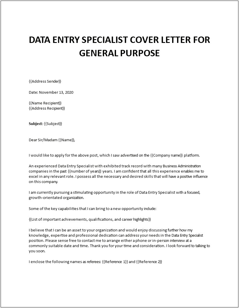 Resume Cover Letter Data Analyst Filetype Pdf