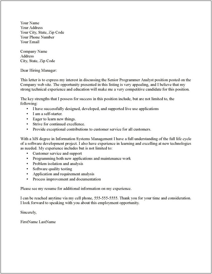 Resume Cover Letter For Elementary Teaching Positioin