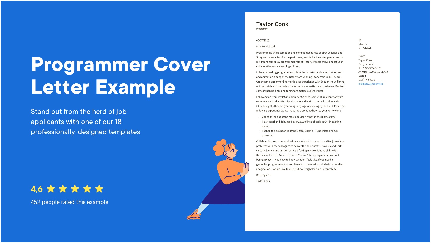 Resume Cover Letter For Self Taught Programmer