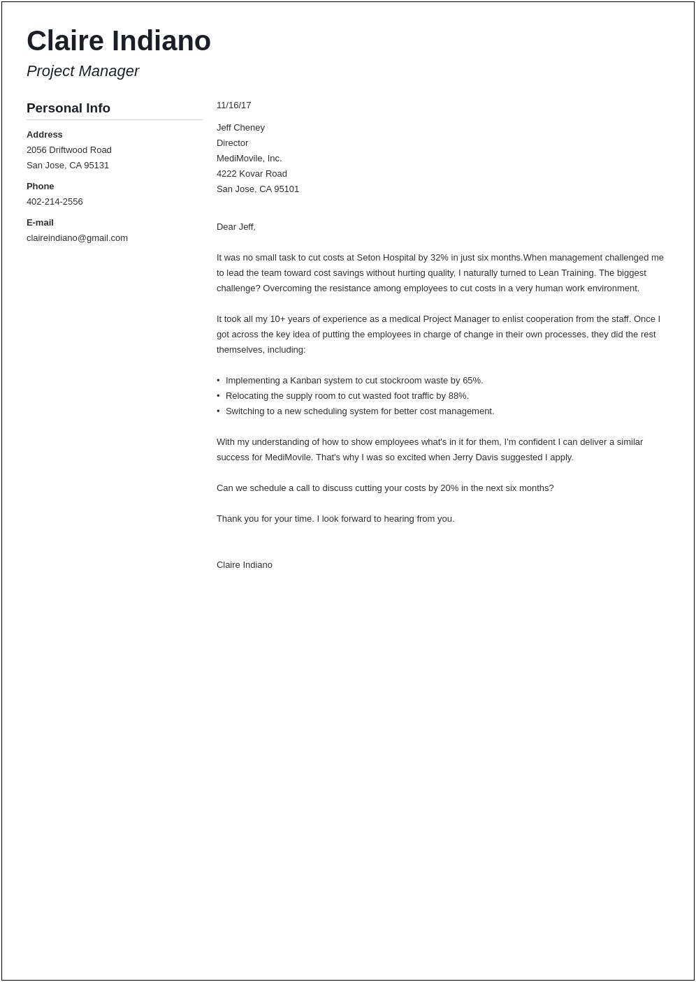 Resume Cover Letter Sample Basic