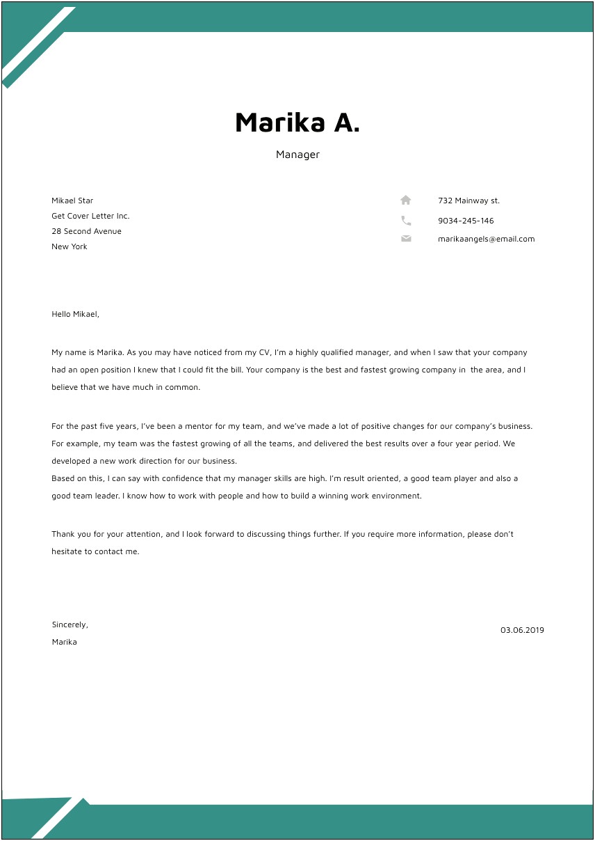Resume Cover Letter Sample For Nurse Practitioner Position