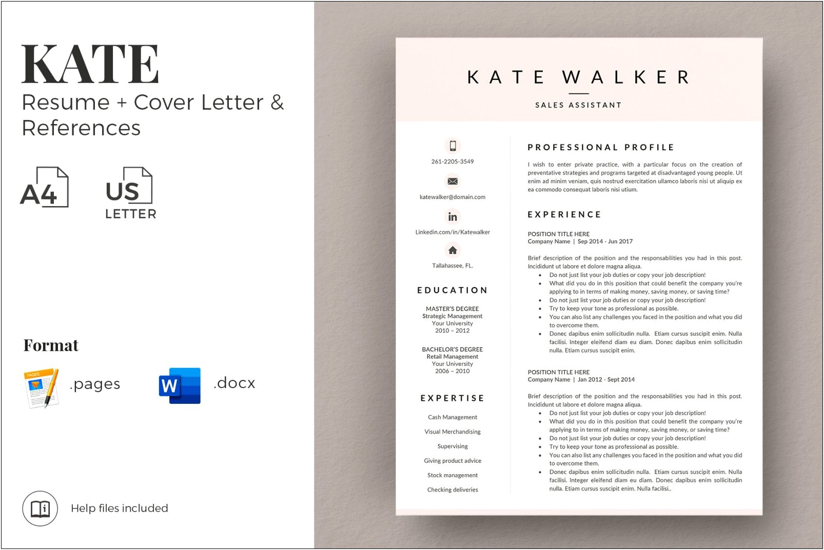 Resume Cover Letter Template For Administrative Assistant