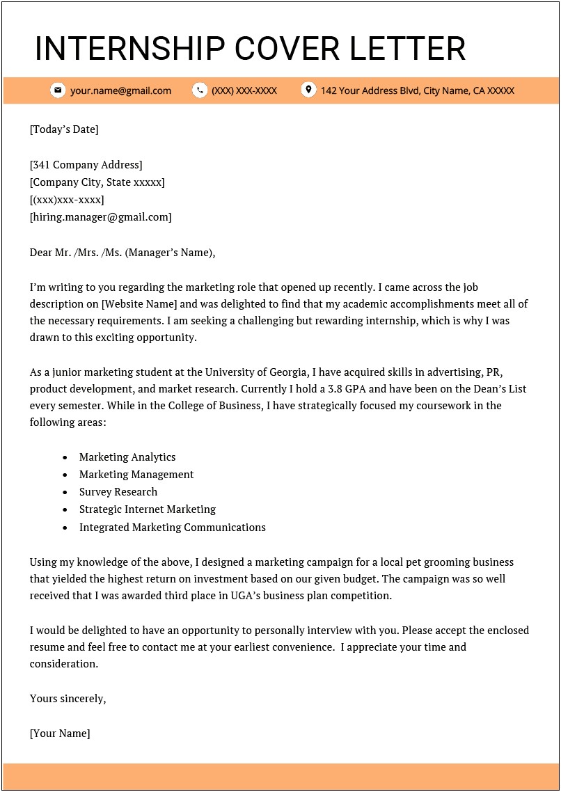 Resume Cover Letters For Work Experience