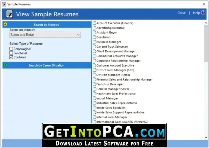 Resume Creator Free Download Software