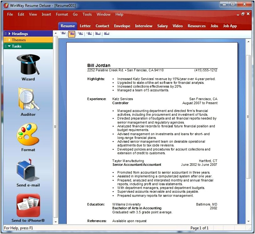 Resume Deluxe Free Download Trackid Sp 006
