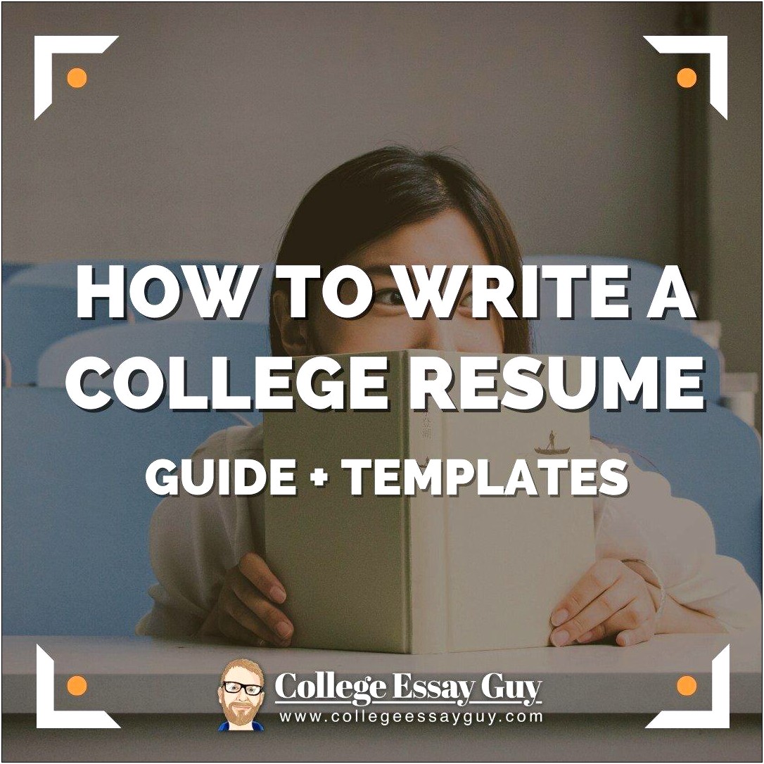 Resume Education Examples For College Students