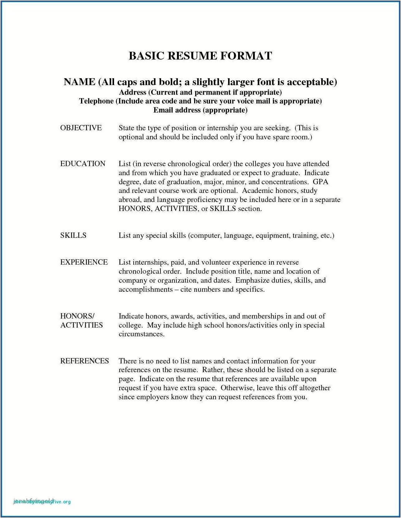 Resume Email School Email After Graduate