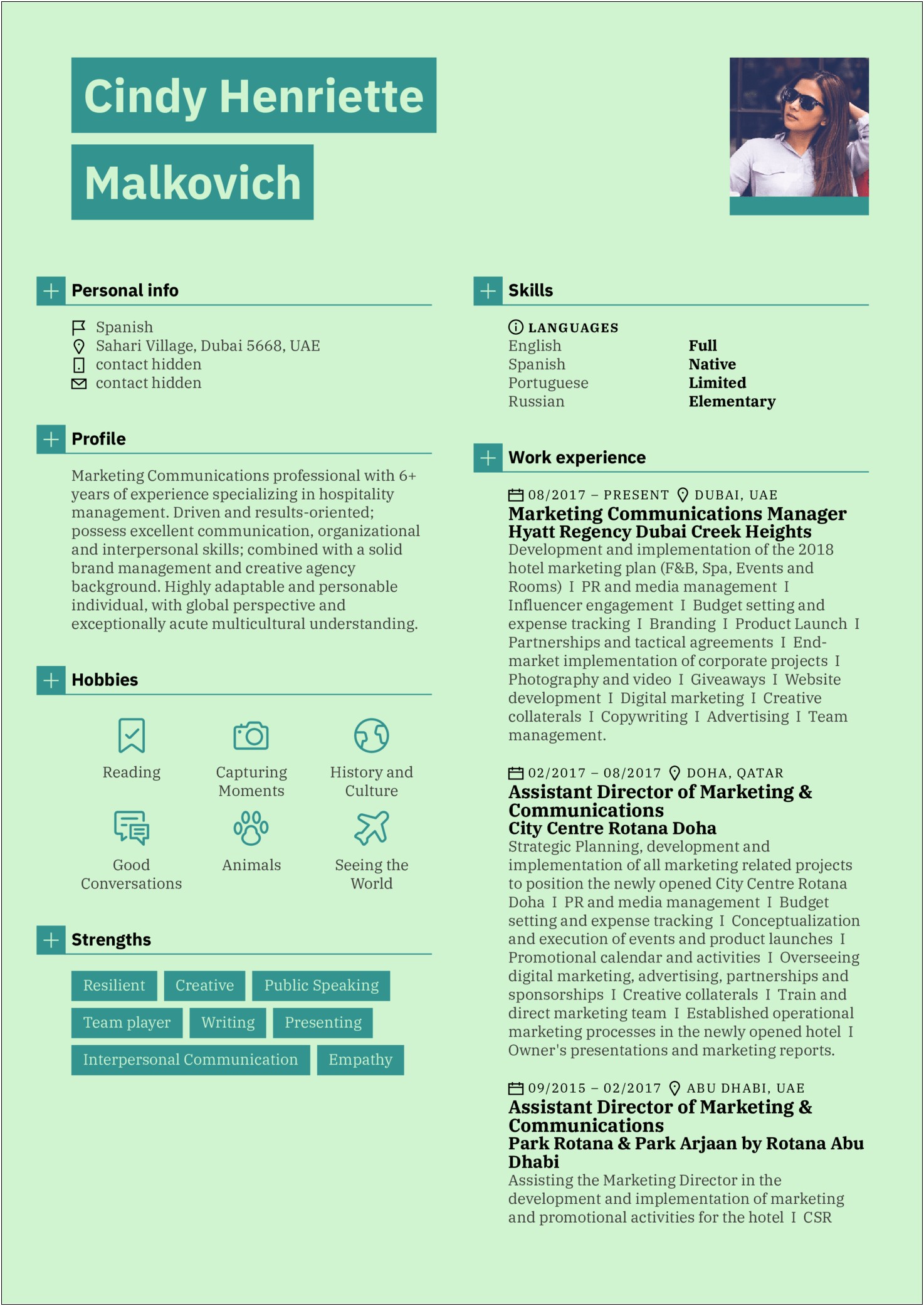 Resume Example For General Manager Of Spa