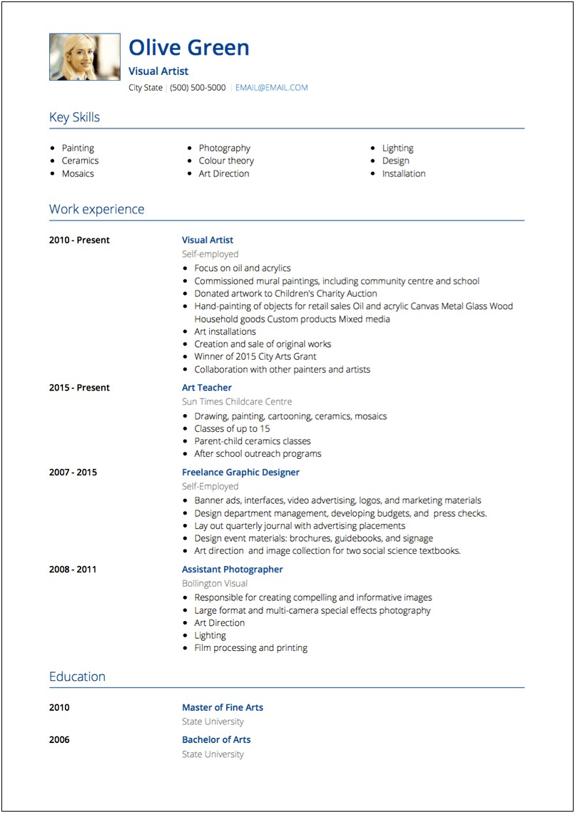 Resume Example For Plumber Inexperienced