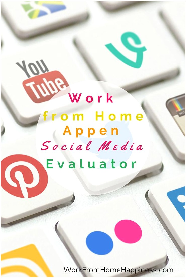 Resume Example For Social Media Evaluator At Appen