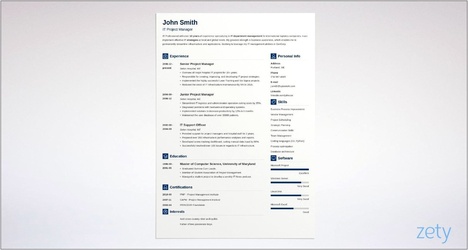 Resume Examples Copy And Paste
