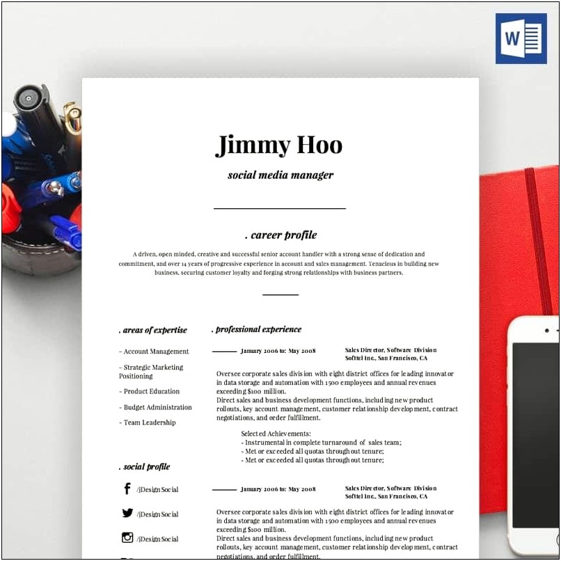 Resume Examples For Job Free