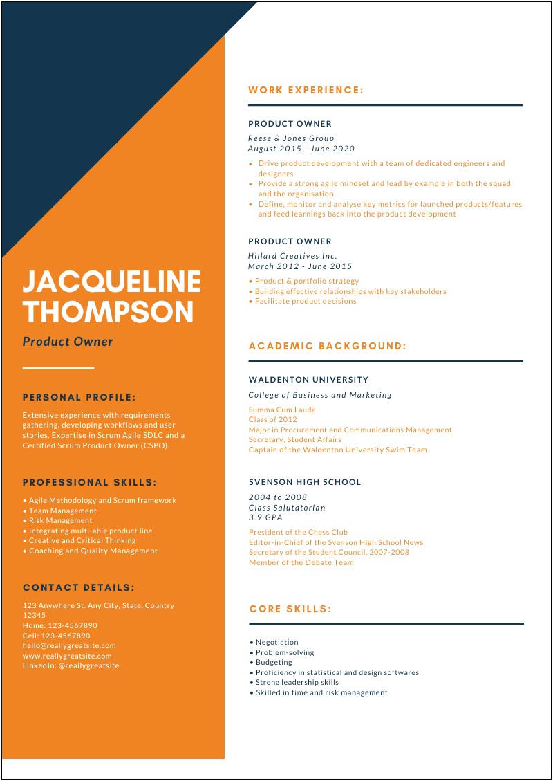 Resume Examples For Someone With Little Experience