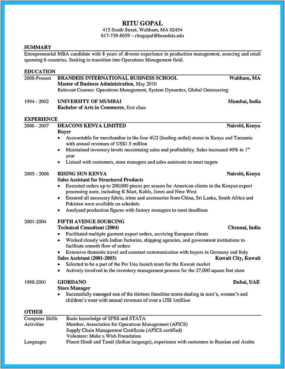Resume Examples For Students First Job Pdf