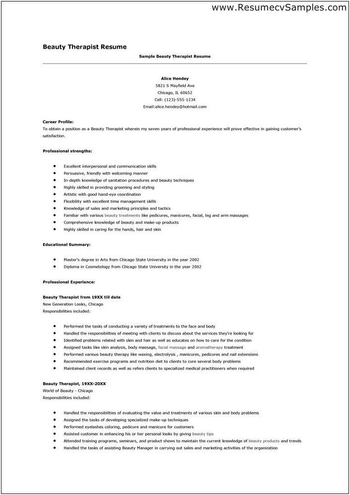 Resume Examples Physical Therapist Assistant