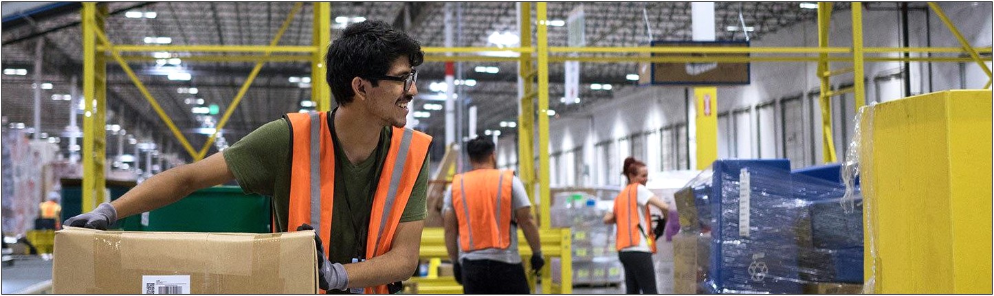 Resume Examples Warehouse Associate Sort Centeer Amazon