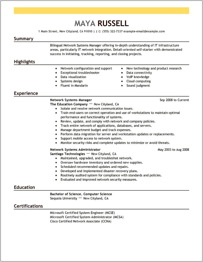 Resume Examples With Forums Or Seminars Included