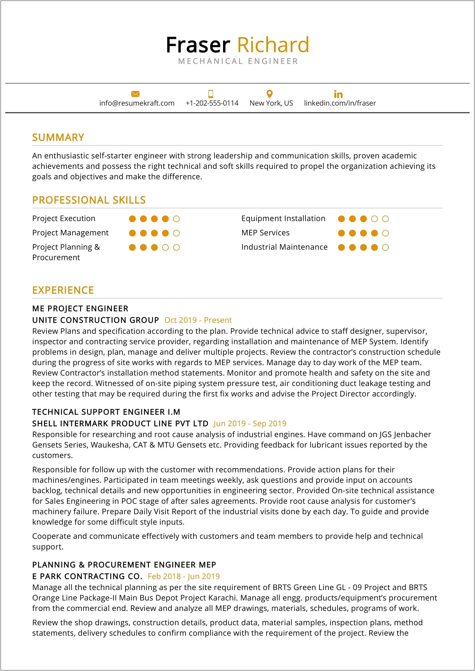 Resume Examples With Soft Skills