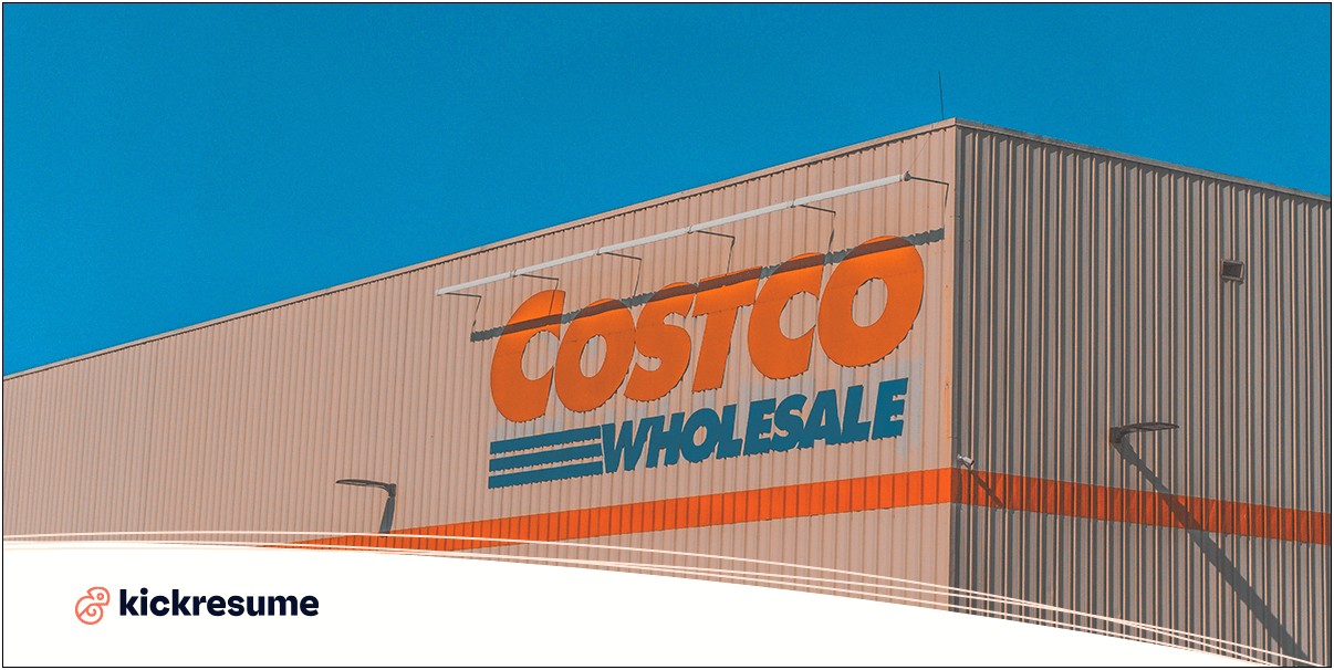 Resume For A Job In Costco Warehouse