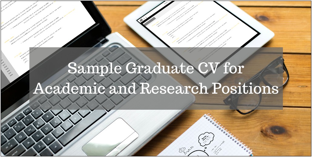Resume For Academic Jobs Samples