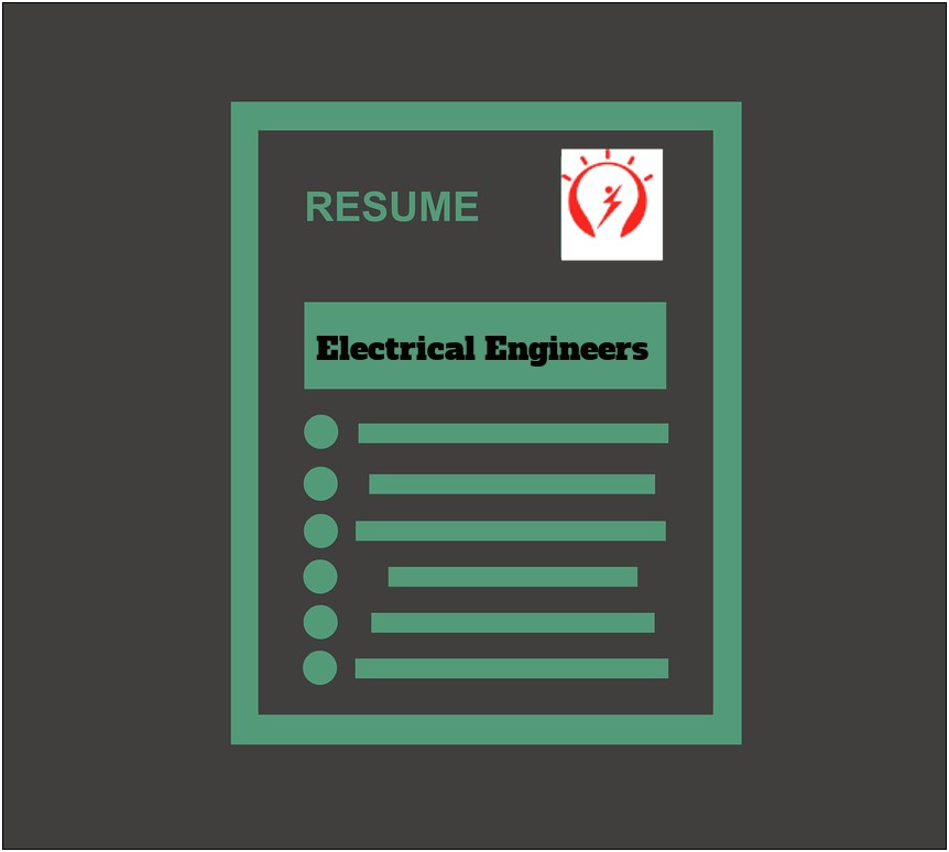 Resume For Electrical Engineering Jobs