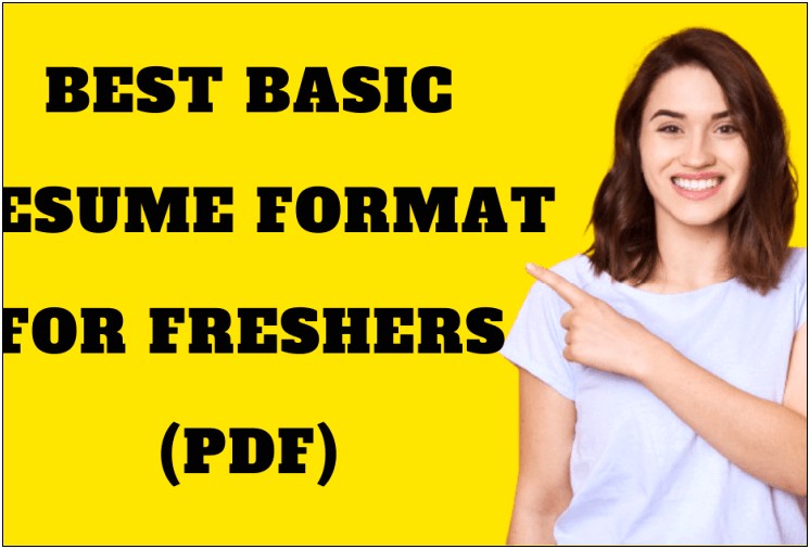Resume For It Freshers Free Download