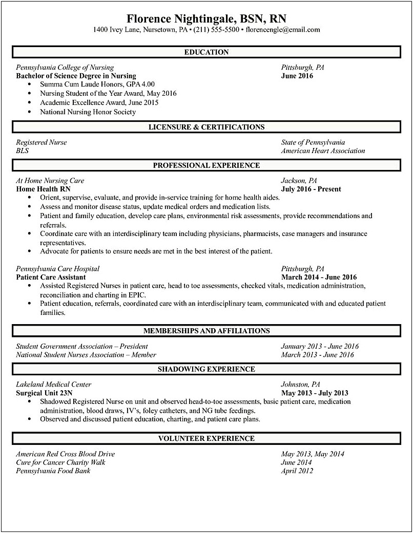 Resume For Oncology Nurse Pharmaceutical Jobs