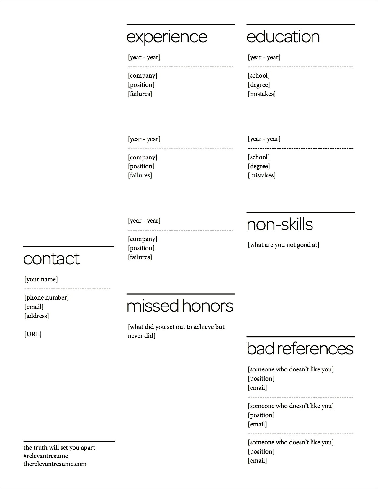 Resume For Someone Whos Never Worked
