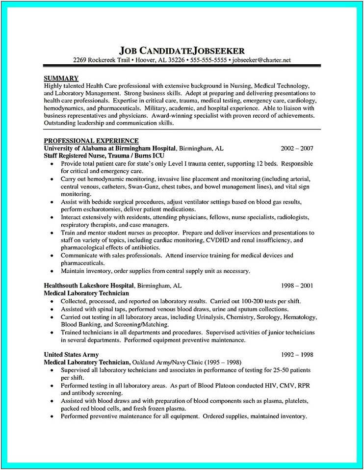 Resume Format For Liaison Manager