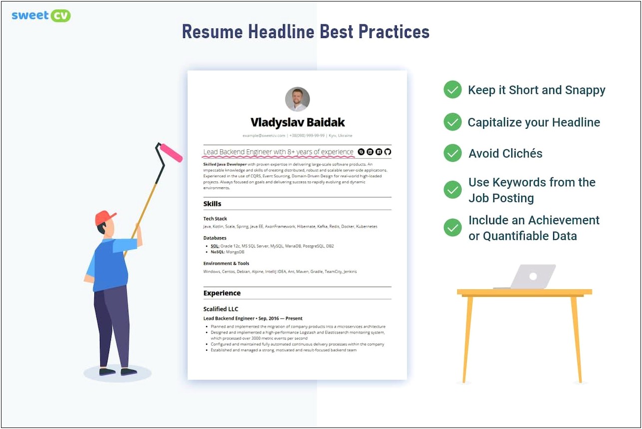 Resume Headlines Examples For Production
