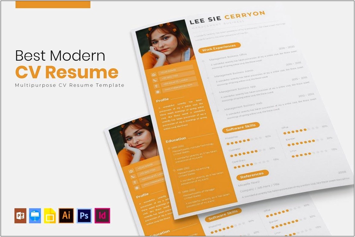 Resume Indesign Template Free Download