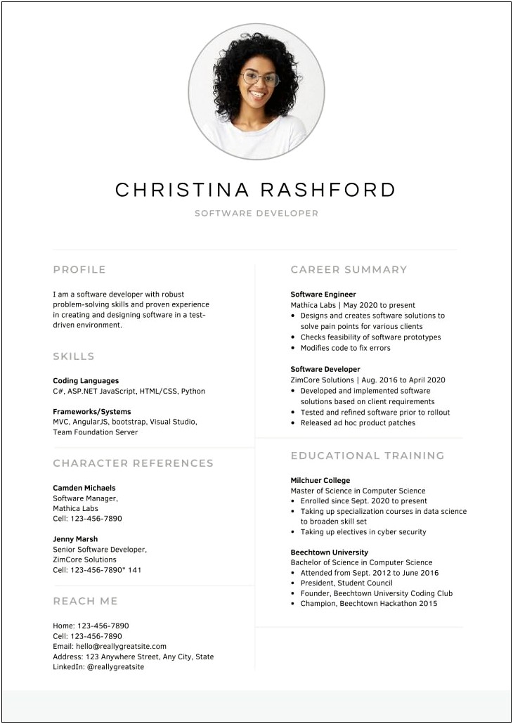 Resume Location For Work From Home Job