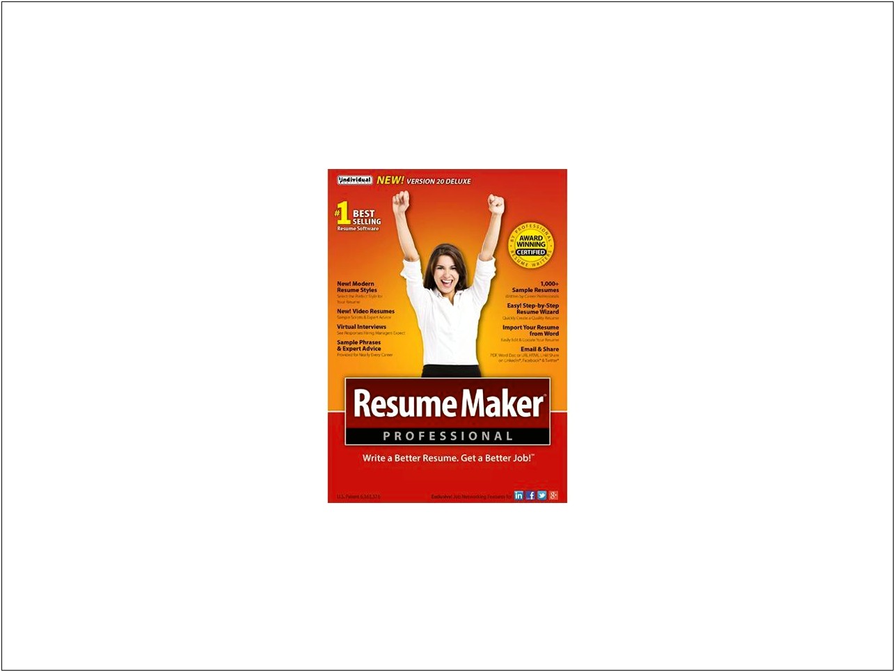 Resume Maker Professional Deluxe 20 Free Download