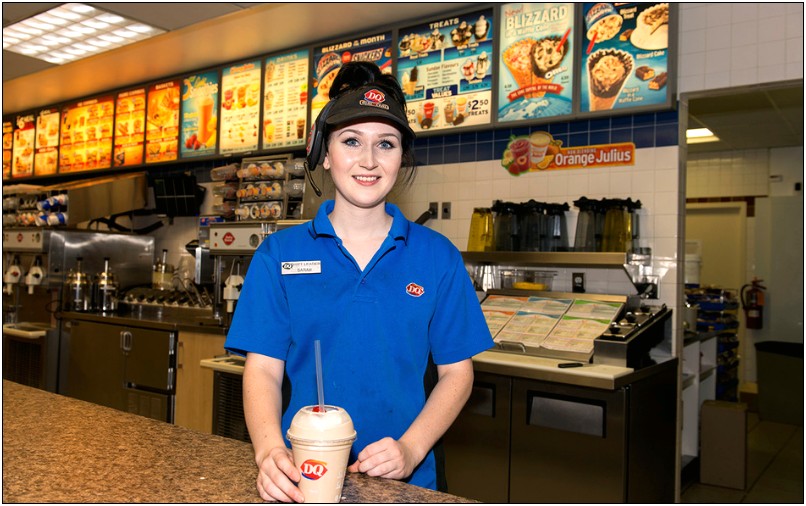 Resume Manager Of Dairy Queen