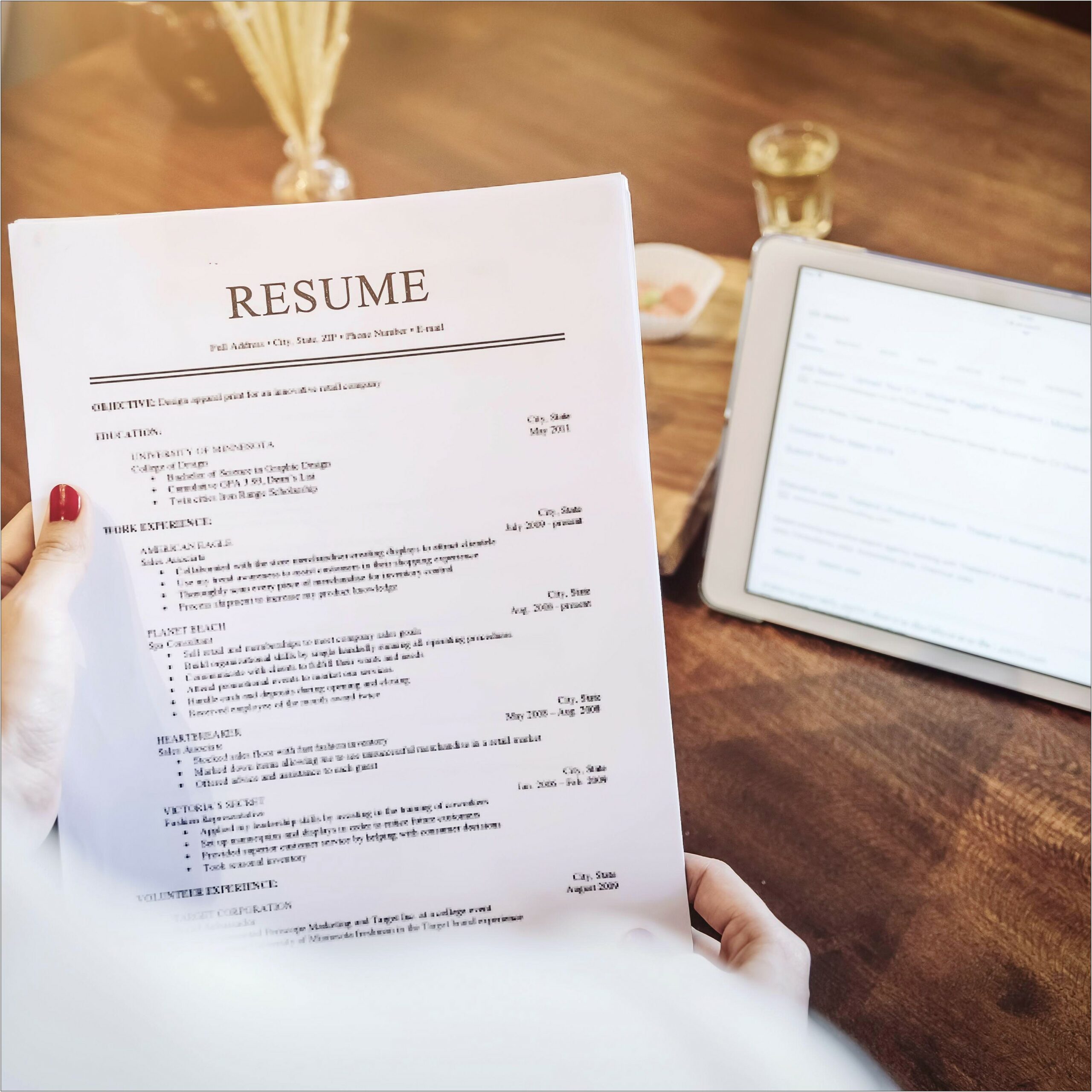Resume Not Pick Up For Job