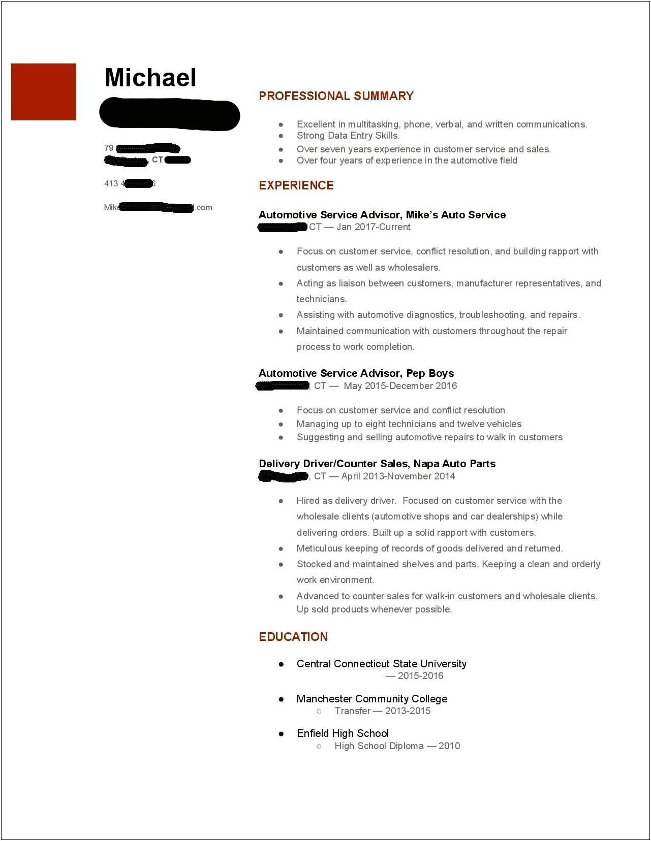 Resume Objective Examples For Insurance Adjuster