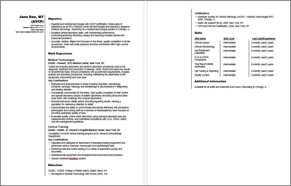 Resume Objective Examples Public Health