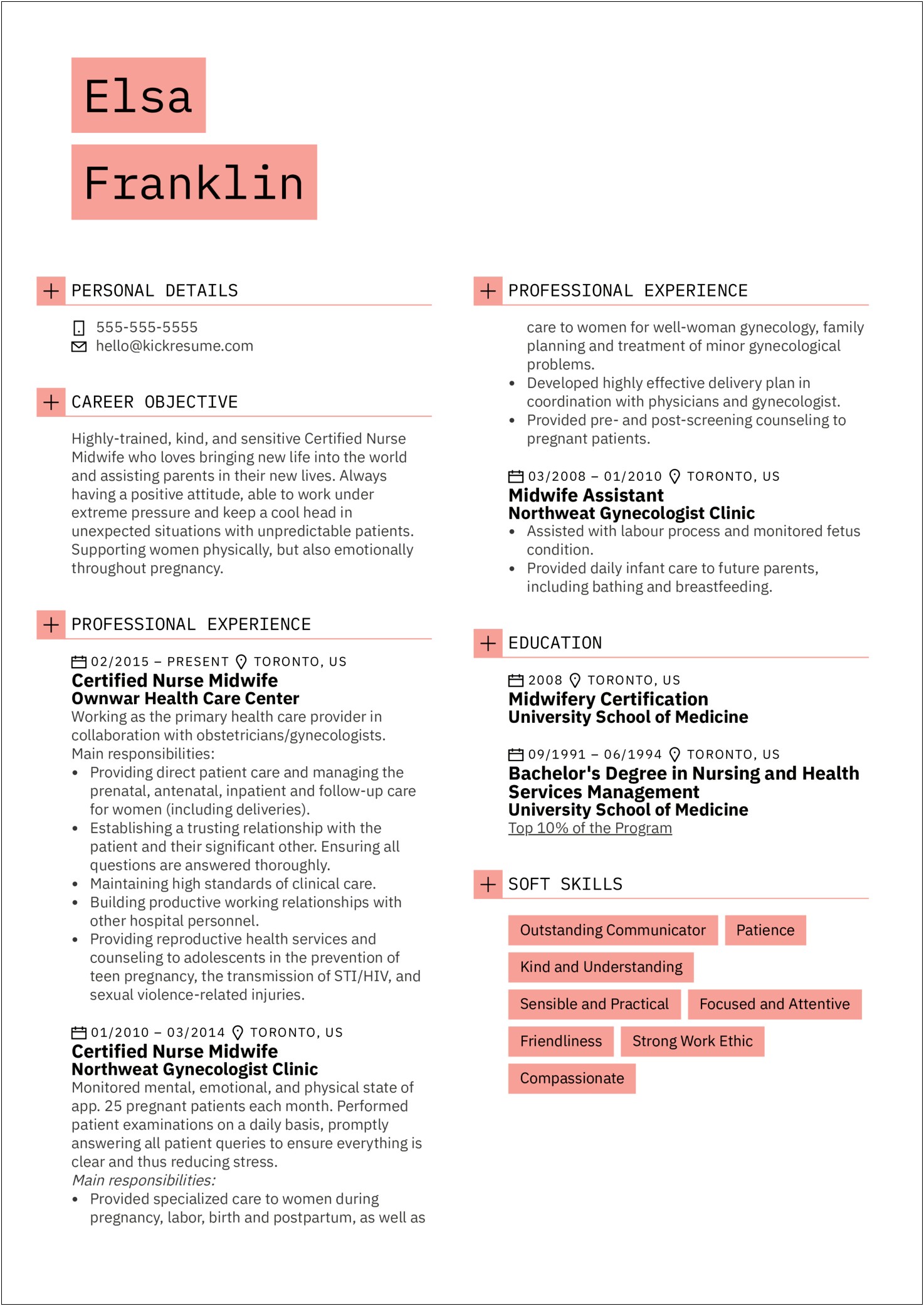 Resume Objective For Behavioral Health Management