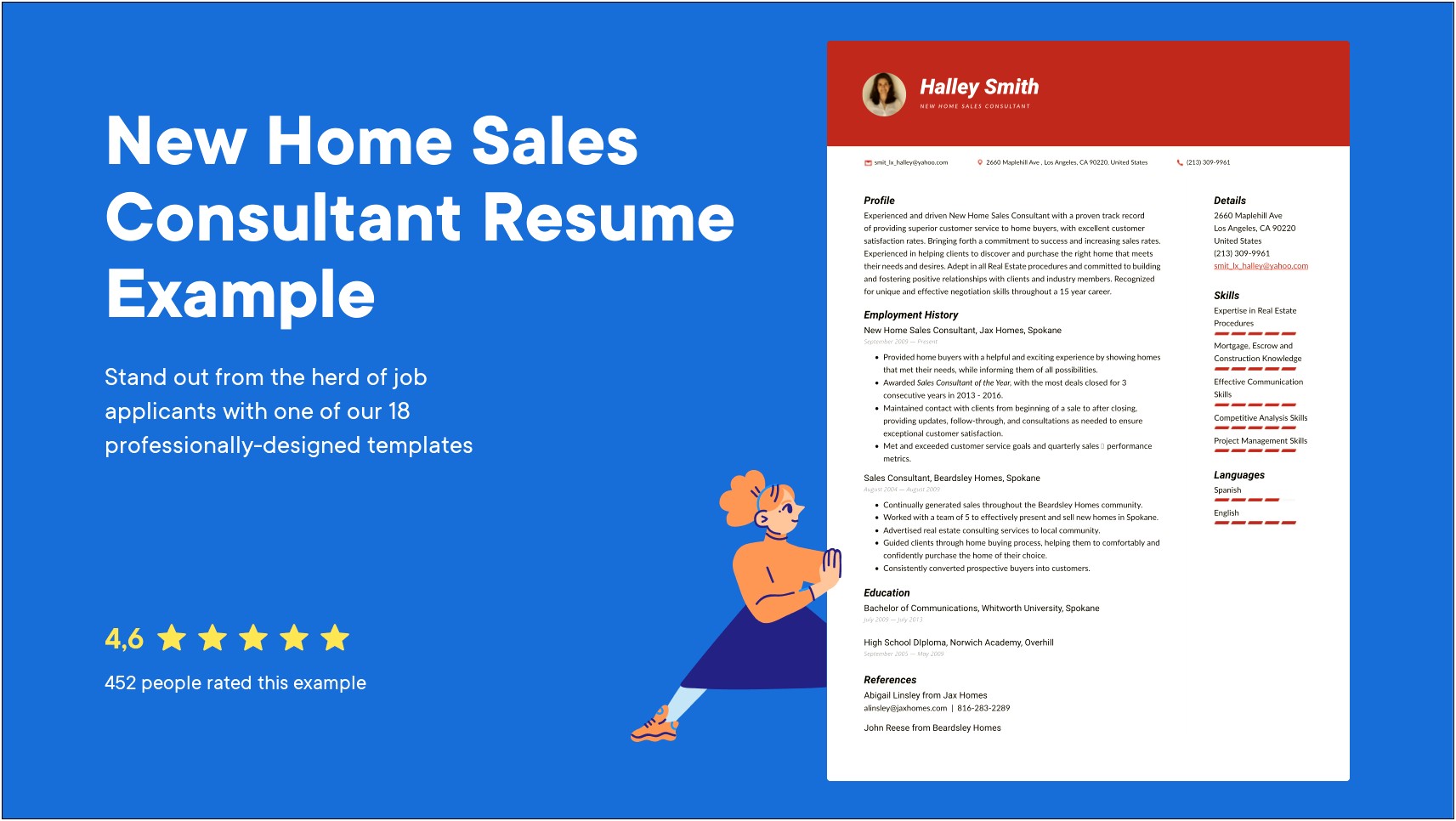 Resume Objective For New Home Sales