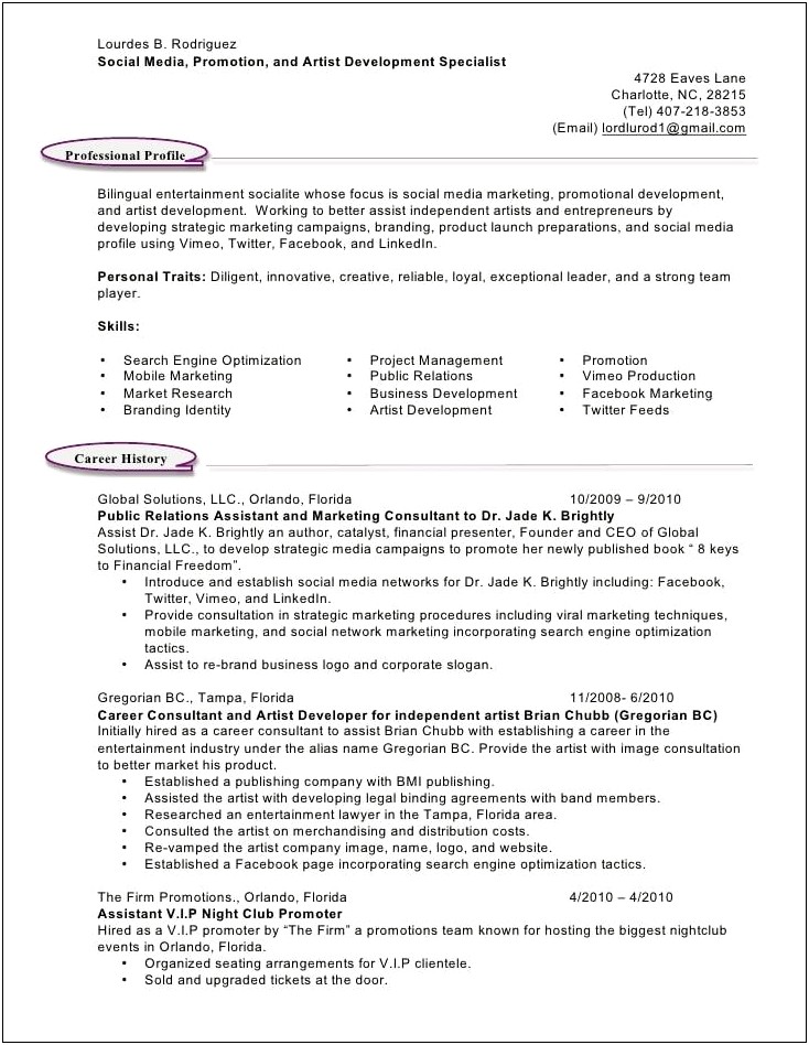 Resume Objective For Phone Banker 1