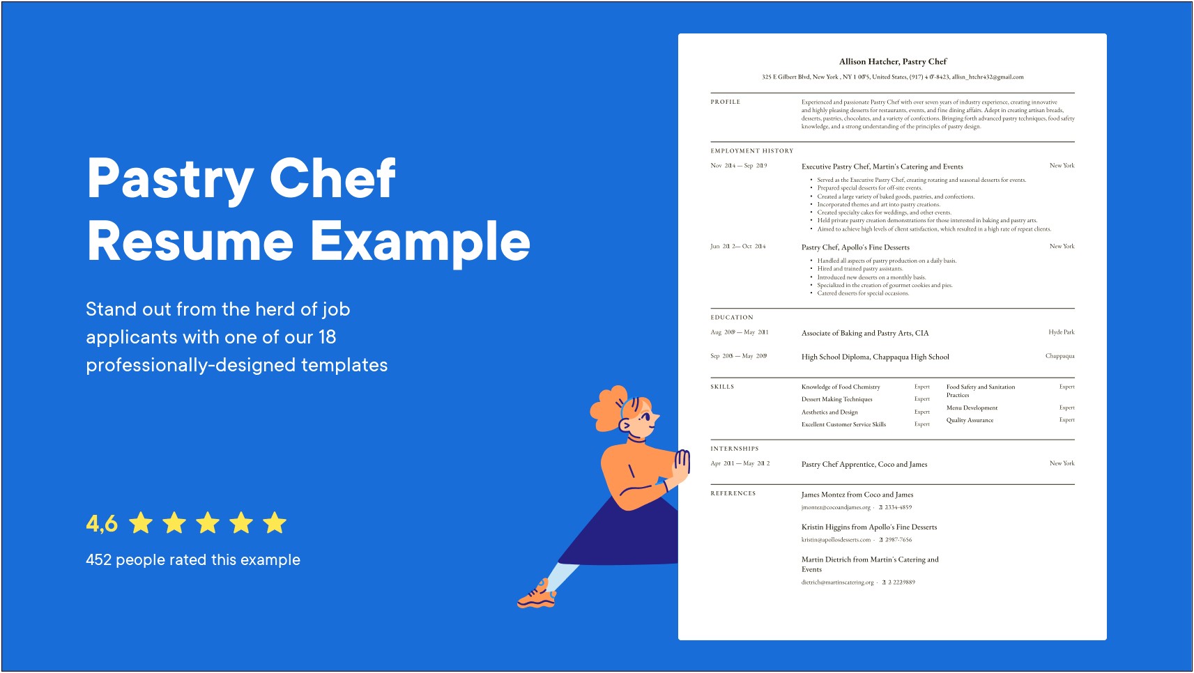 Resume Objective Private Chef Example