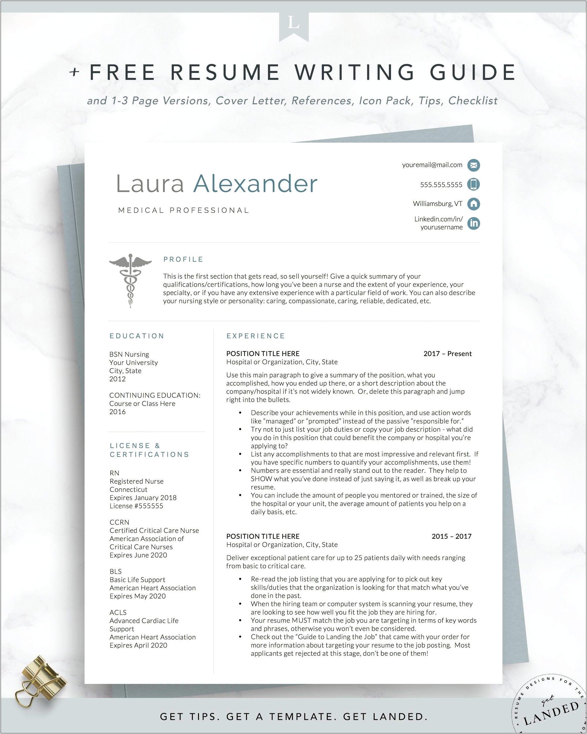 Resume Objectives For Nurse Practitoner Students