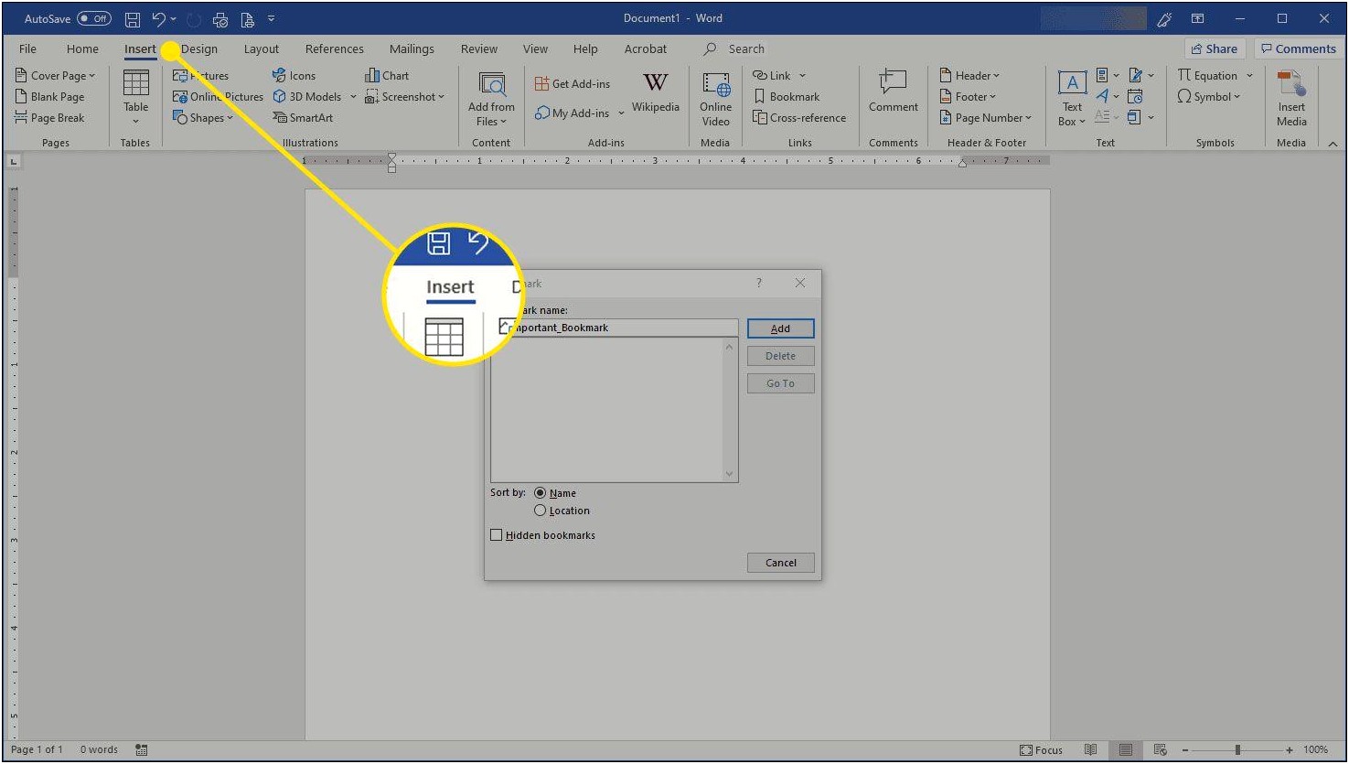 Resume Reading Feature In Word 2013 2016