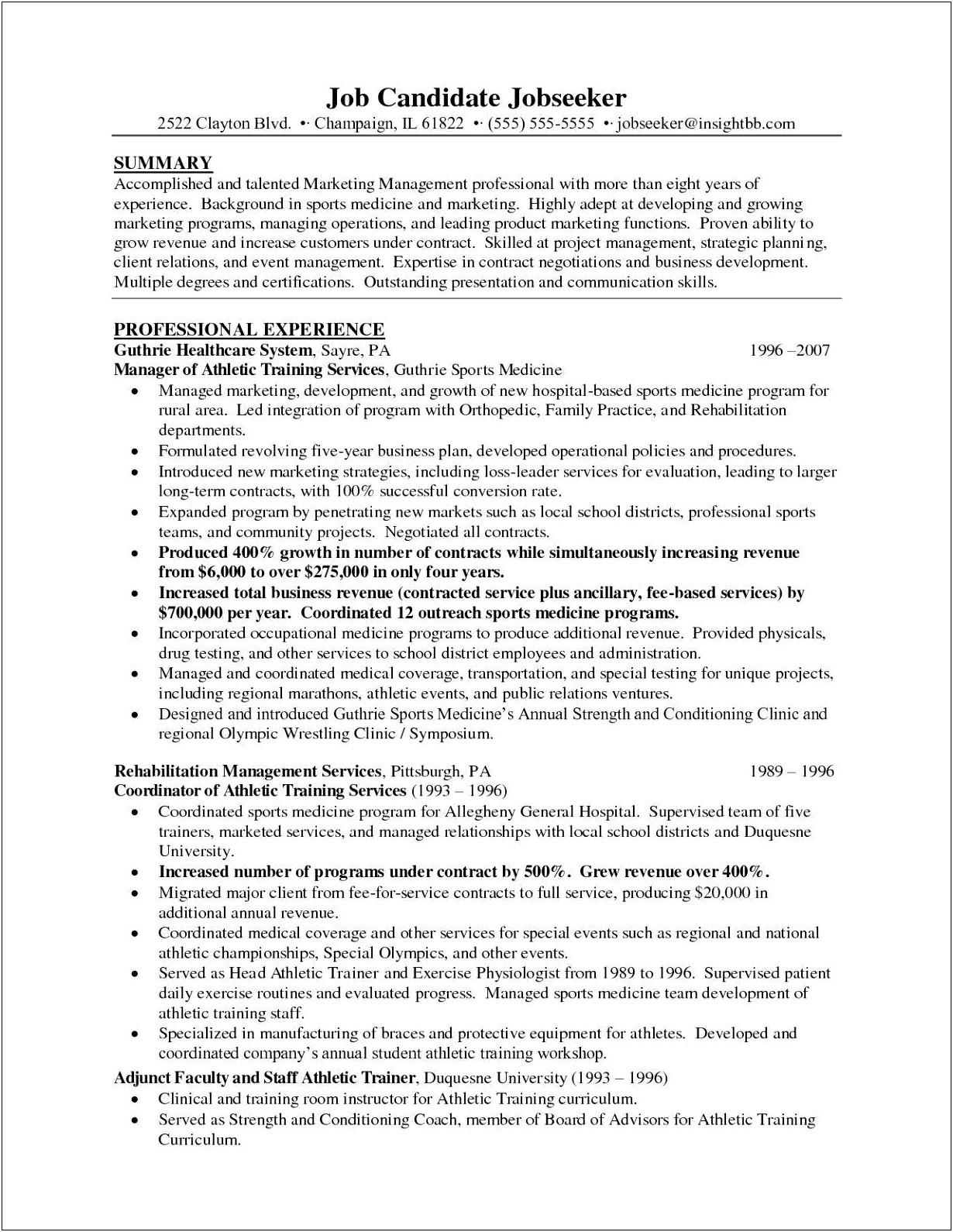 Resume Restaurant Supervisor Job Description