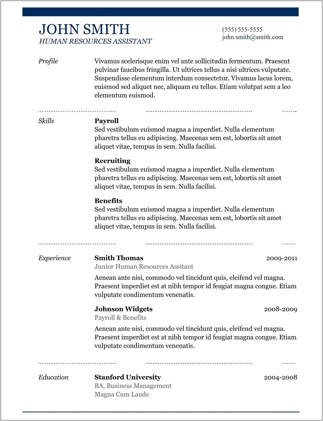 Resume Sample For Coles Job